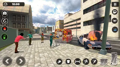 Ambulance Rescue Doctor Games screenshot