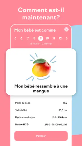 amma : Calendrier de grossesse screenshot