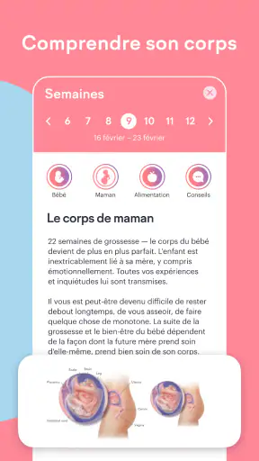 amma : Calendrier de grossesse screenshot