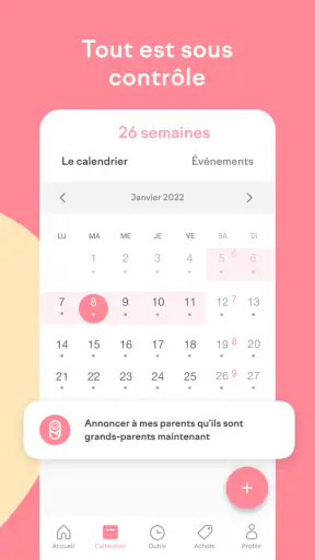 amma : Calendrier de grossesse screenshot