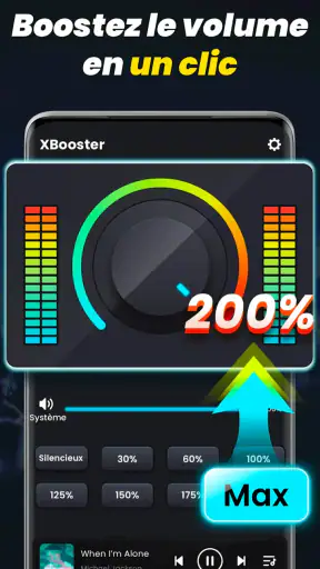 Amplificateur de son, XBooster screenshot