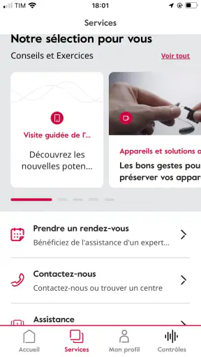 Amplifon screenshot