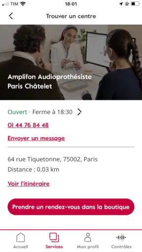 Amplifon screenshot