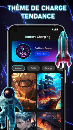 Animation Charge Batterie 3D screenshot