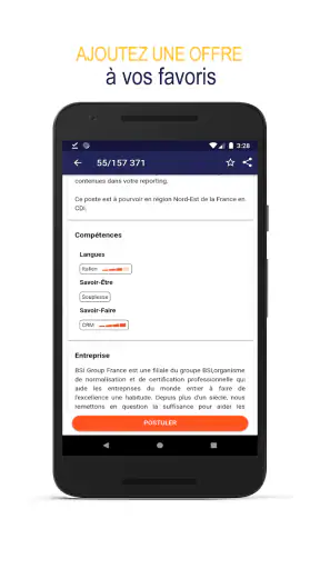 Apec : offres d’emploi cadre screenshot