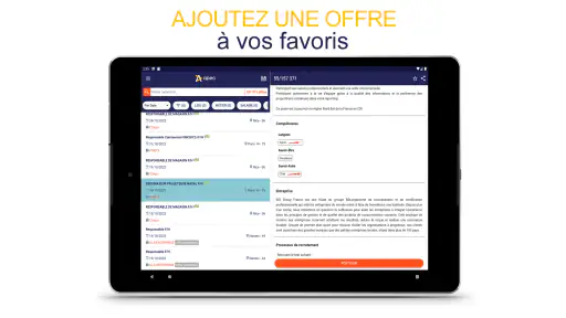 Apec : offres d’emploi cadre screenshot