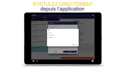 Apec : offres d’emploi cadre screenshot