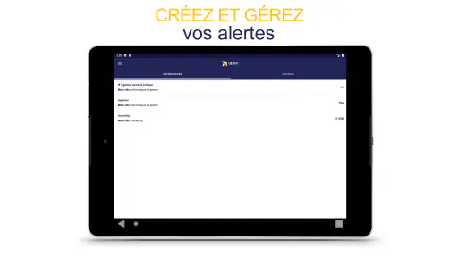 Apec : offres d’emploi cadre screenshot