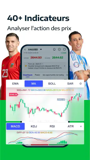 App de trading Speed XTrend screenshot
