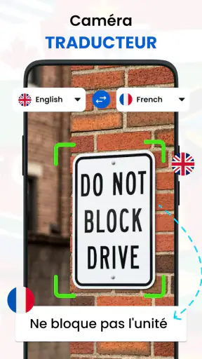 App de traduction de langues screenshot