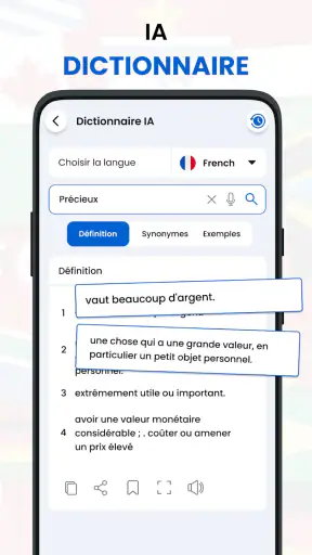 App de traduction de langues screenshot