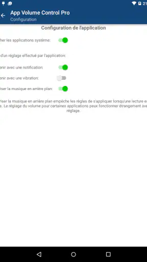 App Volume Control Pro screenshot