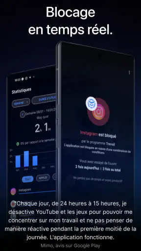 AppBlock - blocage d'applis screenshot