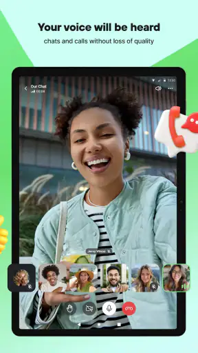 Appel video & chat - Gem Space screenshot