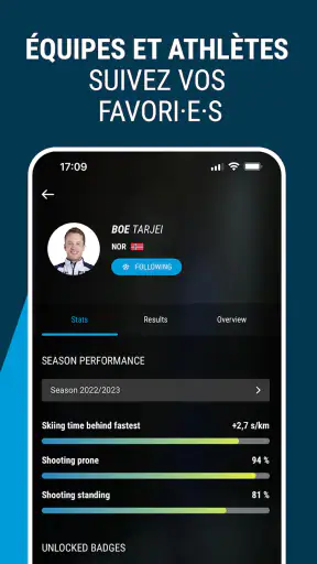 Application officielle IBU screenshot