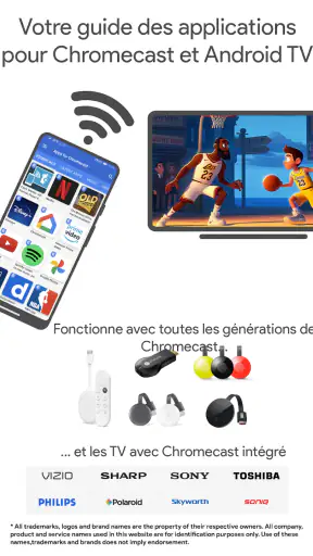 Applications pour Chromecast screenshot
