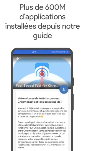 Applications pour Chromecast screenshot