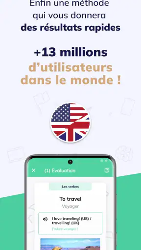 Apprendre l'anglais rapidement screenshot