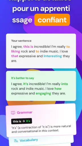 Apprendre Langues - Lucida screenshot