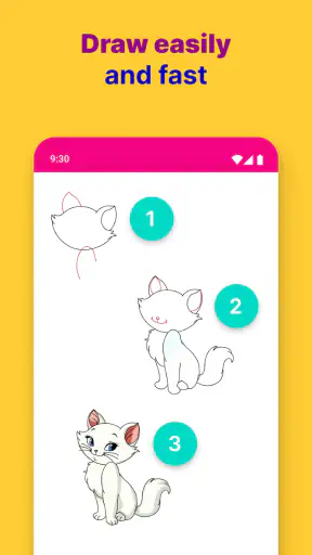 Apprendre le dessin pas à pas screenshot