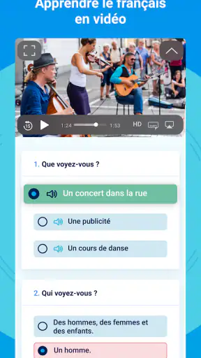 Apprendre le français TV5MONDE screenshot