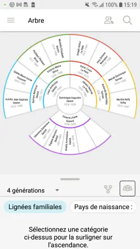 Arbre Familial de FamilySearch screenshot