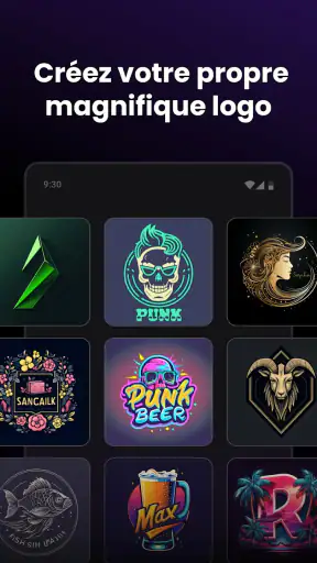 Arvin® - Créateur de logos IA screenshot