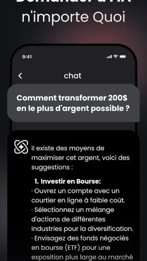 Ask AI - Chatbot IA français screenshot
