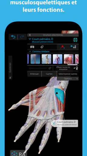 Atlas d'anatomie humaine 2025 screenshot