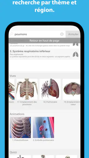 Atlas d'anatomie humaine 2025 screenshot