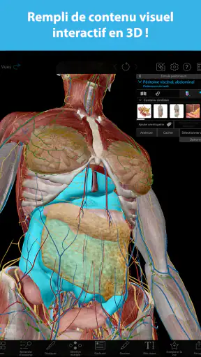 Atlas d'anatomie humaine 2025 screenshot