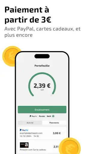 AttaPoll - Sondages rémunérées screenshot