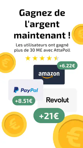 AttaPoll - Sondages rémunérées screenshot