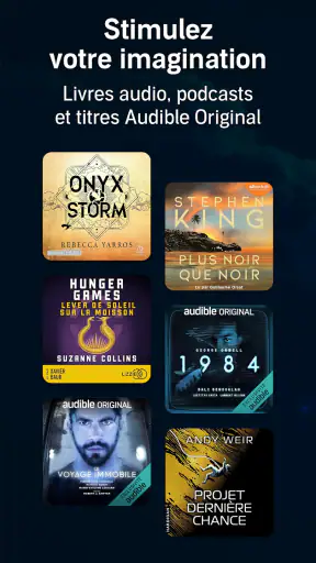 Audible: Livres Audio, Podcast screenshot