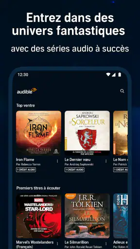 Audible: Livres Audio, Podcast screenshot