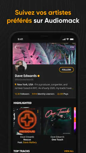 Audiomack : téléchargeur screenshot