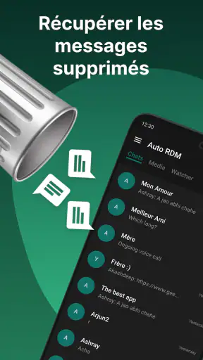 AUTO: Récupérez les messages screenshot