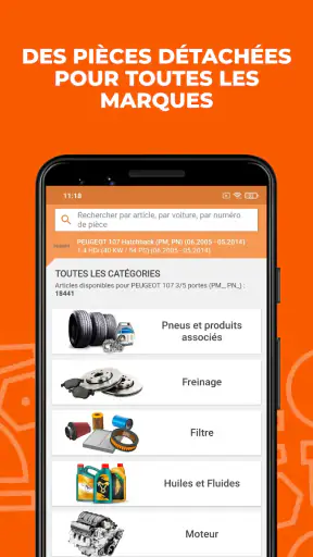 AUTODOC: pièces détachées auto screenshot