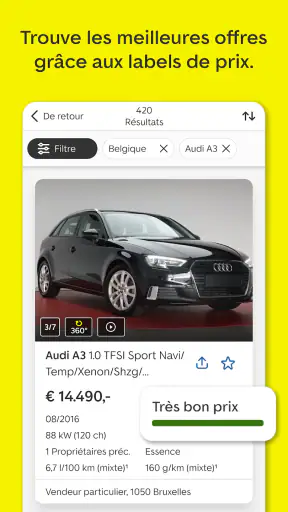 AutoScout24: Achat de voiture screenshot