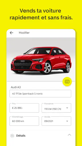 AutoScout24: Achat de voiture screenshot