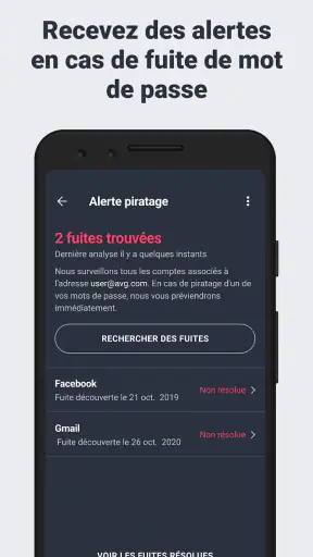 AVG Antivirus & Sécurité screenshot