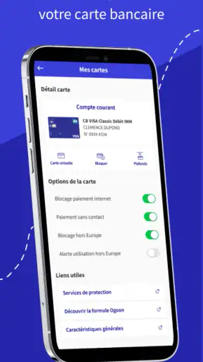 AXA Banque France screenshot