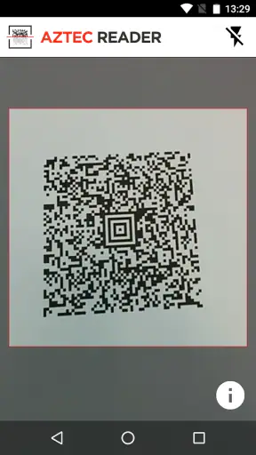 Aztec Reader Demo screenshot