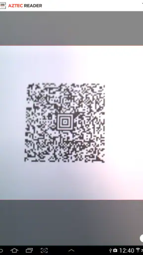 Aztec Reader Demo screenshot