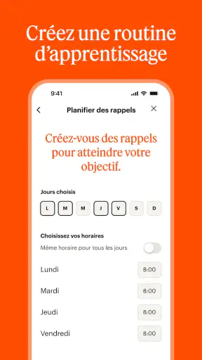 Babbel: Apprenez une langue screenshot