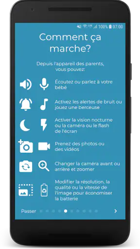 BabyCam - Caméra moniteur bébé screenshot