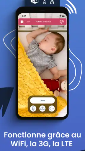 Babyphone Saby 3G Baby Monitor screenshot