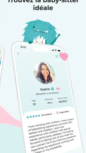 Babysits - baby-sitter - jobs screenshot