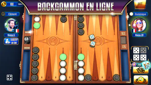 Backgammon Legends en ligne screenshot