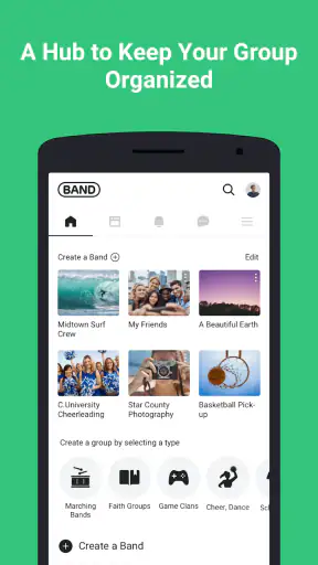 BAND - App for all groups screenshot